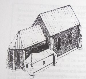 Rekonstrukcija srednjovjekone crkve ( Mili )