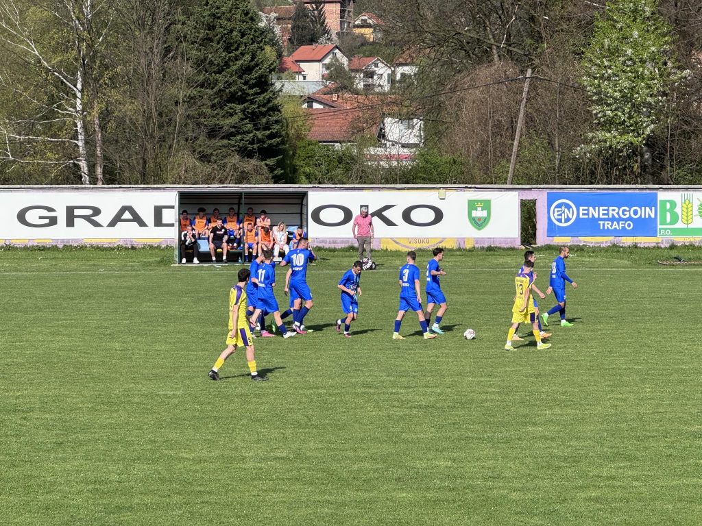 10’min NK Bosna 0:1 FK Famos, Viteškić